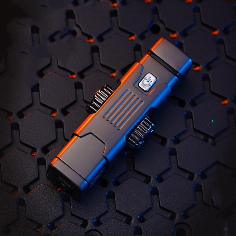 High-Tech Cool Charging Lighter – Sleek, Rechargeable, and Windproof