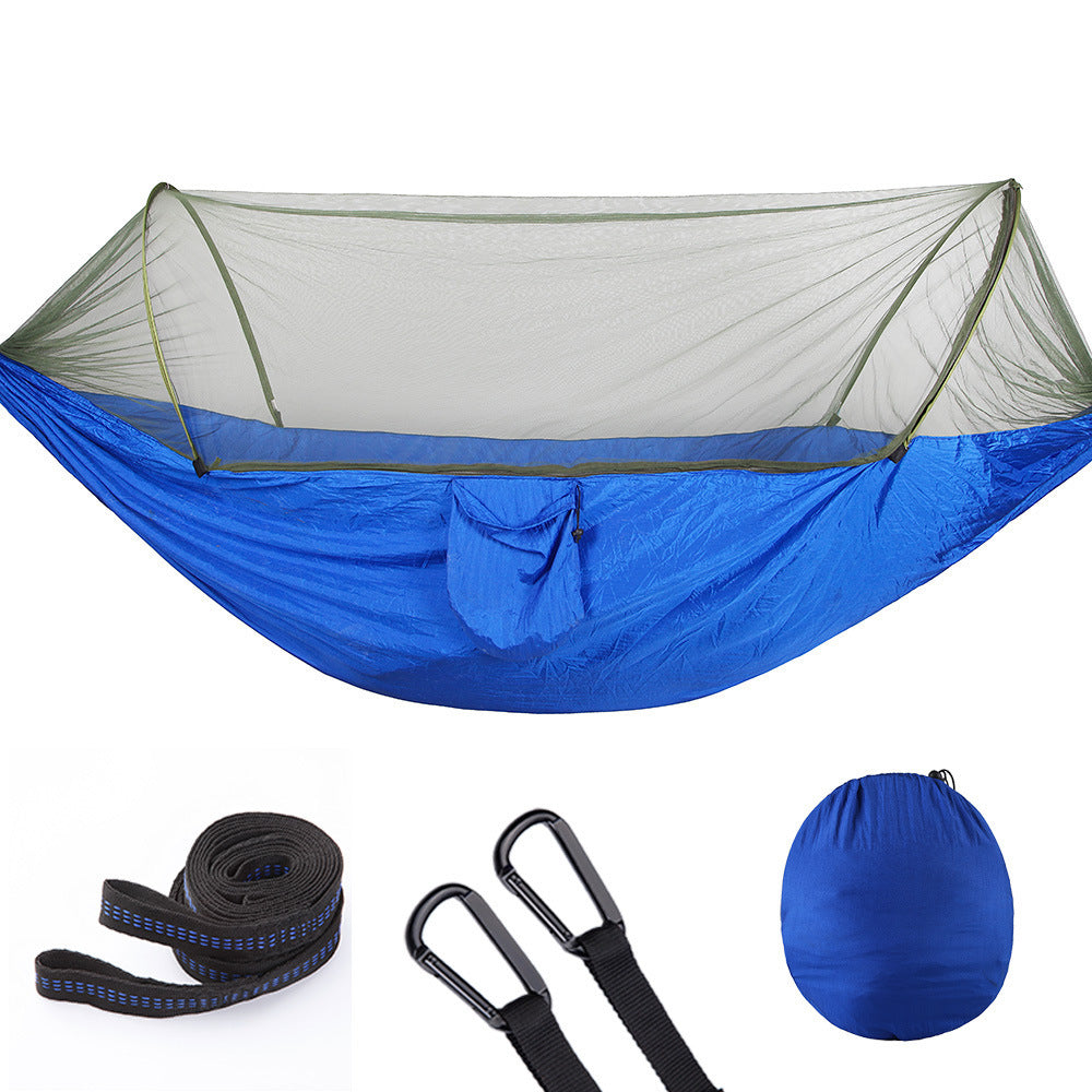 Automatic Instant Hammock with Mosquito Net