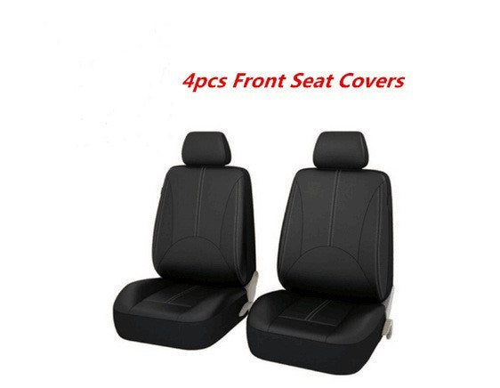 PU Leather Car Seat Cover – Universal Splicing Design for Comfort & Protection