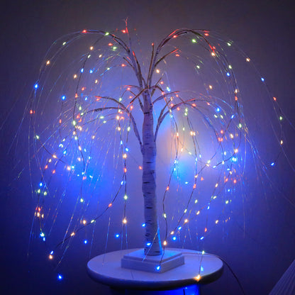 Illusion Tree Lamp – Space Enchantment