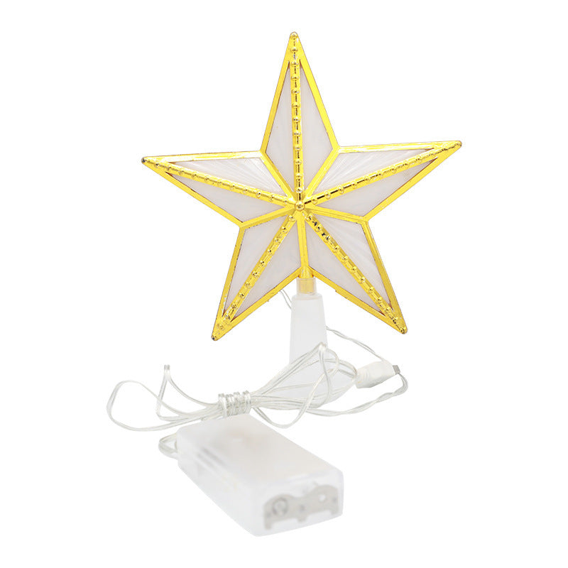 Christmas Lights Tree Top Star