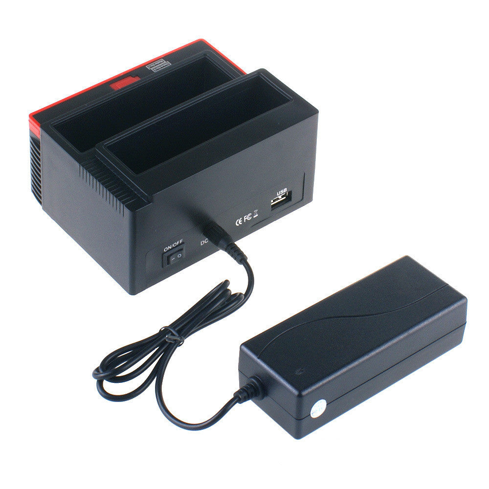 USB 2.0 SATA/IDE Hard Disk Docking Station with Card Reader