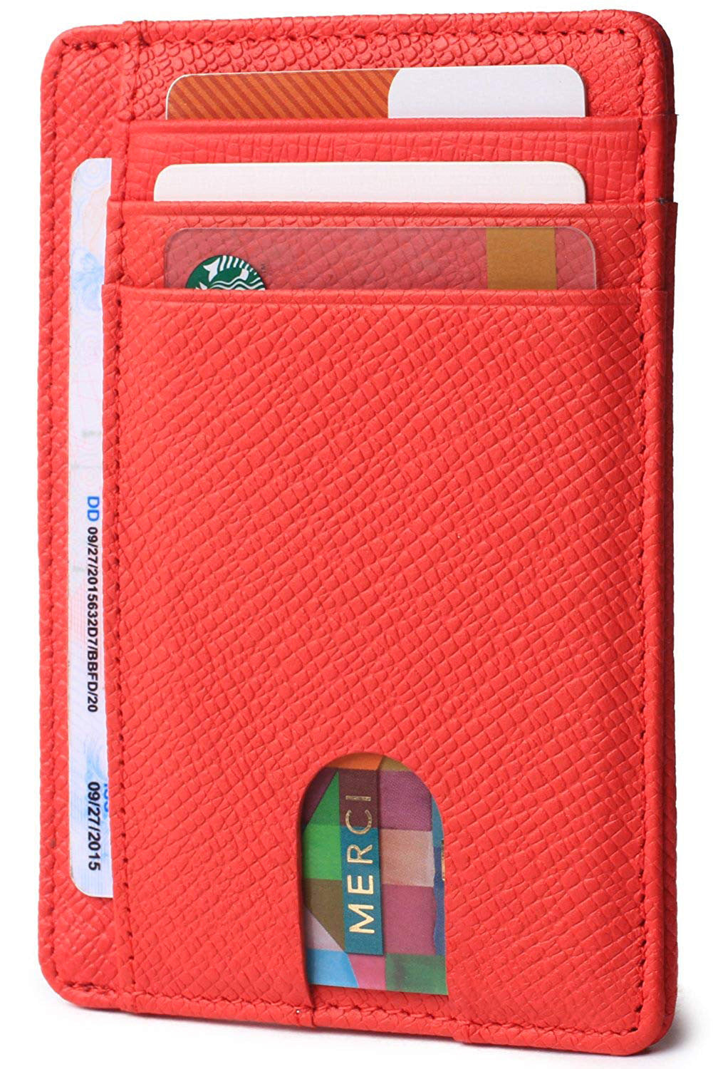 Men's Leather RFID-Blocking Card Holder – Secure and Stylish