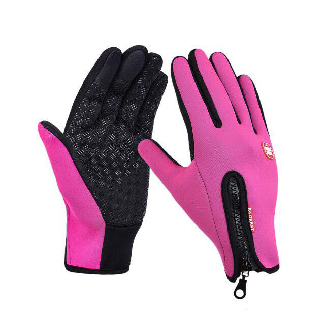 Winter Gloves Touch Screen & Waterproof With Fleece