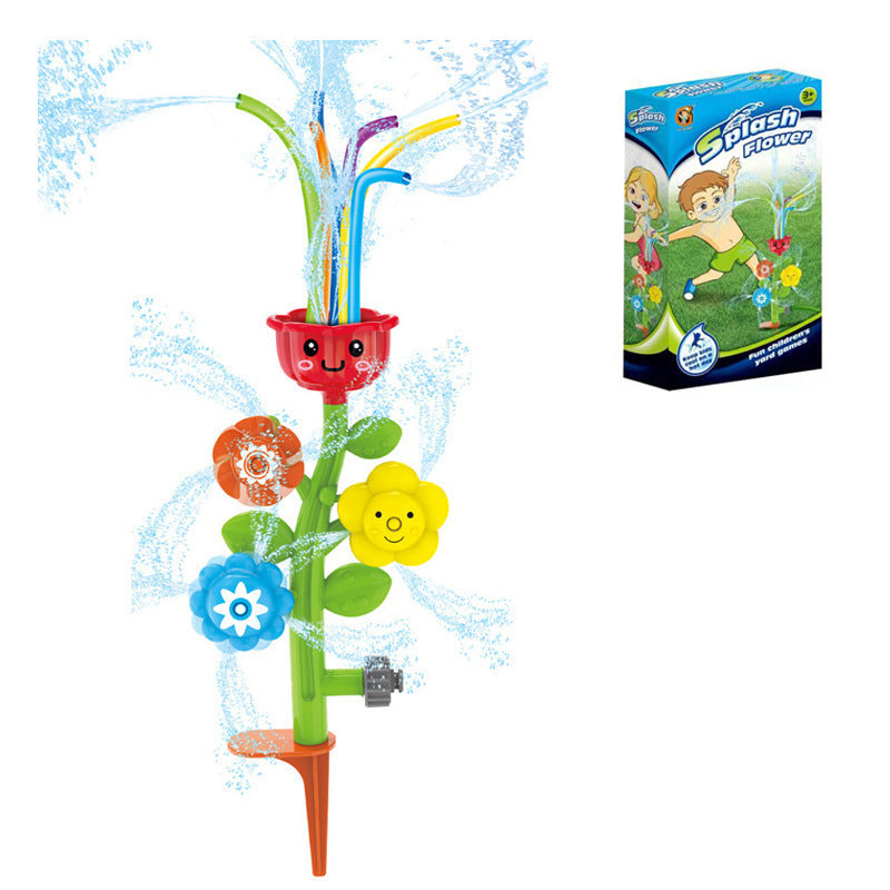 Cartoon Splash Sprinkler - Unleash Summer Fun with Outdoor Water Spray Toys