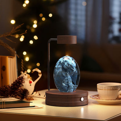 Crystal Ball Cosmic Night Light – USB-Powered