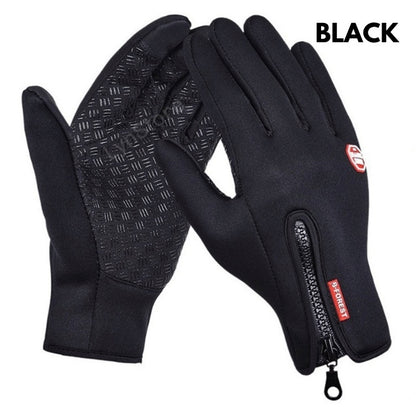 Winter Gloves Touch Screen & Waterproof With Fleece