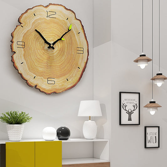 Wood Wall Clock – Nordic Creative Design