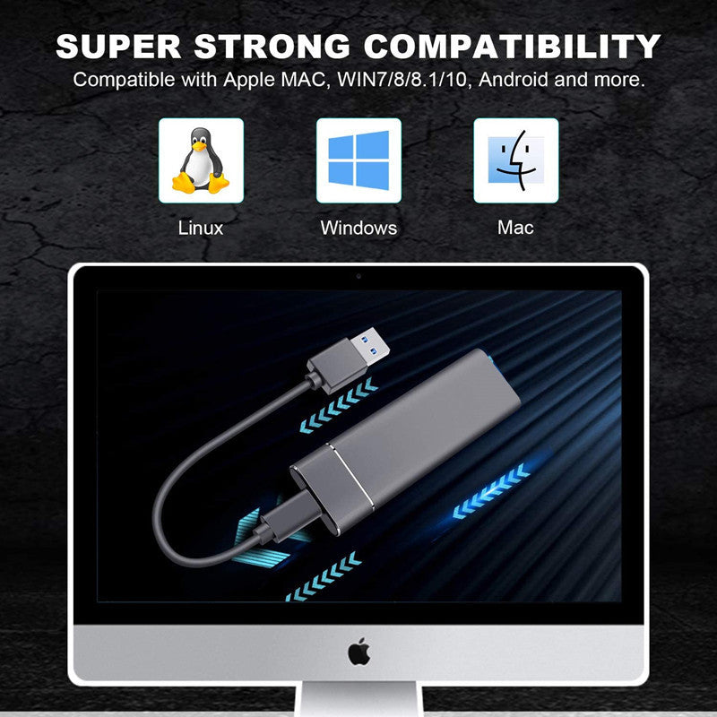 High-Speed 2TB Portable Solid State Drive – Compact and Reliable Storage Solution