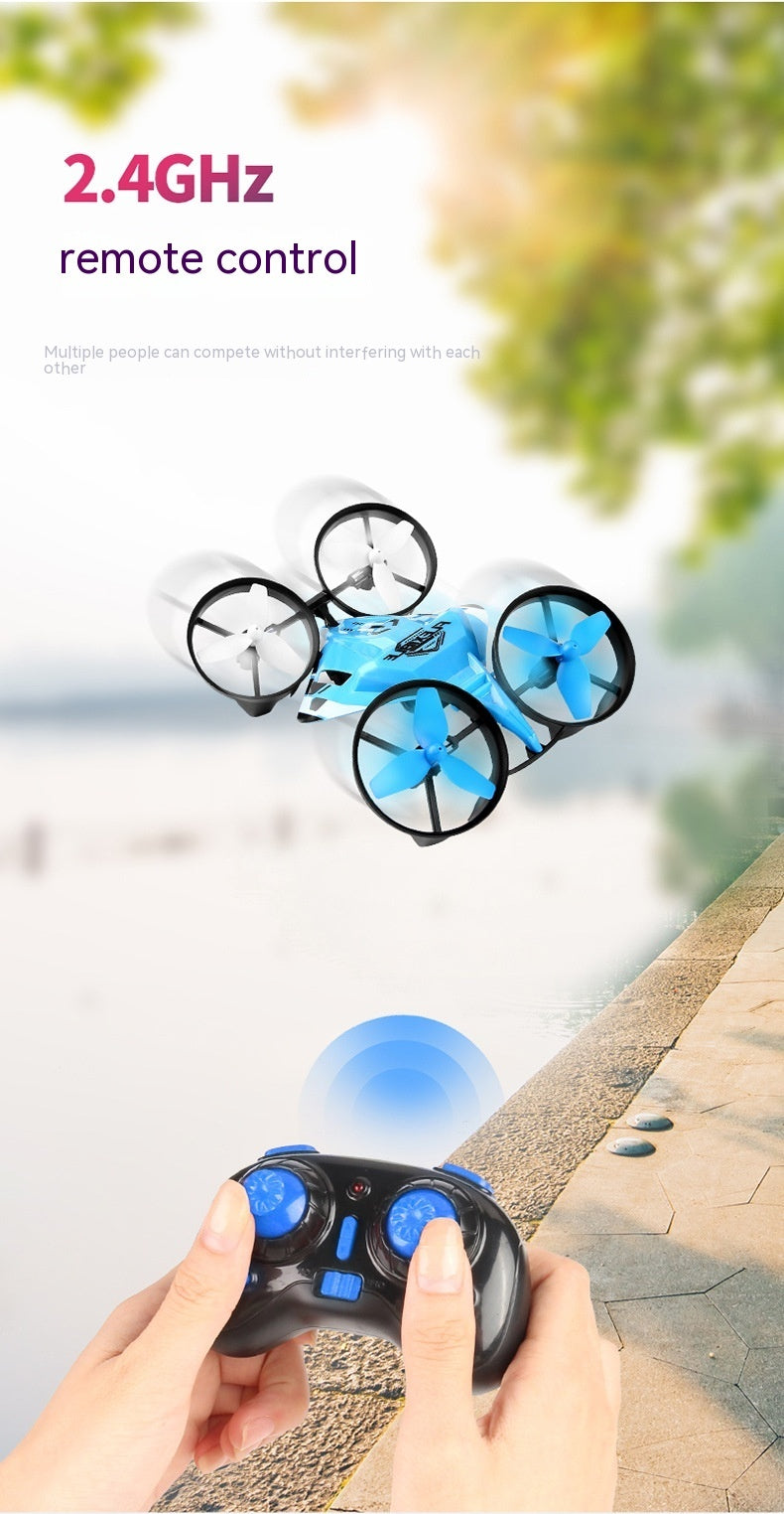 3-in-1 Multifunctional UAV – Land, Air, & Water Drone