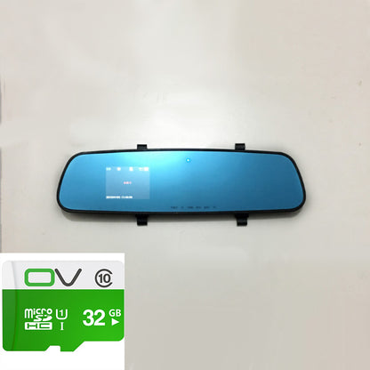 1080P HD Rearview Mirror Driving Recorder | Dual Lense