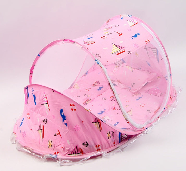 Foldable Baby Bed Net – Portable Infant Sleeping Solution