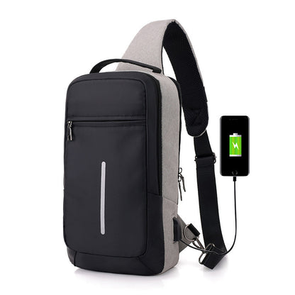 Anti-Theft USB Charging Chest Bag – Secure, Convenient, and Stylish Travel Companion