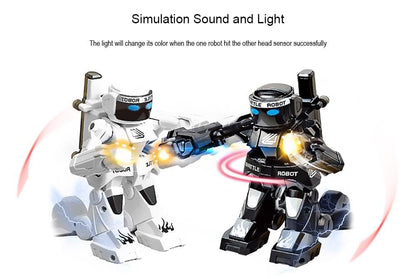 RC Battle Robot – Mini Smart Robot with Sound, Light & Remote Control Features