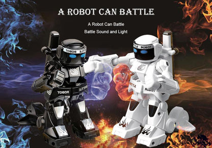 RC Battle Robot – Mini Smart Robot with Sound, Light & Remote Control Features