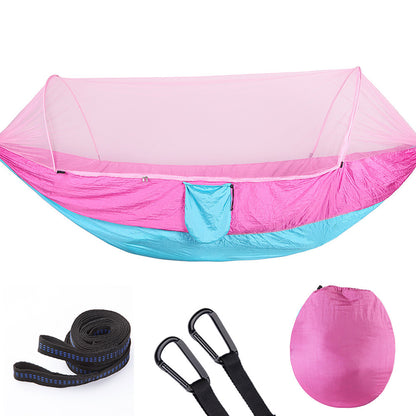 Automatic Instant Hammock with Mosquito Net