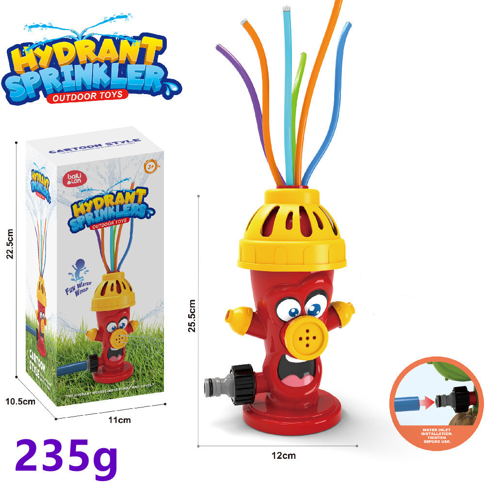 Cartoon Splash Sprinkler - Unleash Summer Fun with Outdoor Water Spray Toys