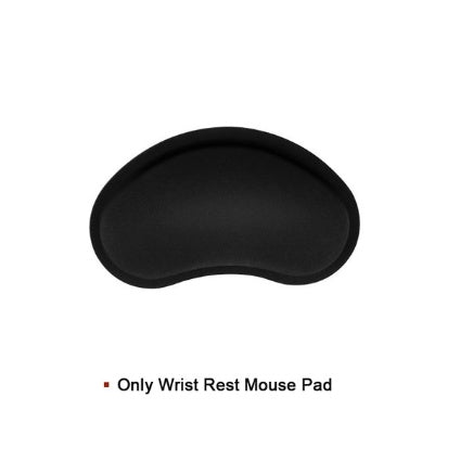 Wrist Rest Mouse Pad with Gel - Anti-Slip Comfort