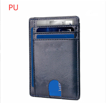 Men's Leather RFID-Blocking Card Holder – Secure and Stylish