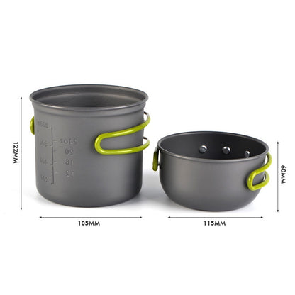 Outdoor Portable Pot – Compact and Durable for Camping & Outdoor Cooking