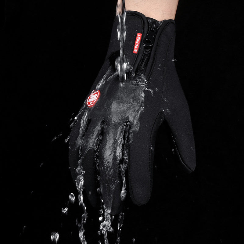 Winter Gloves Touch Screen & Waterproof With Fleece