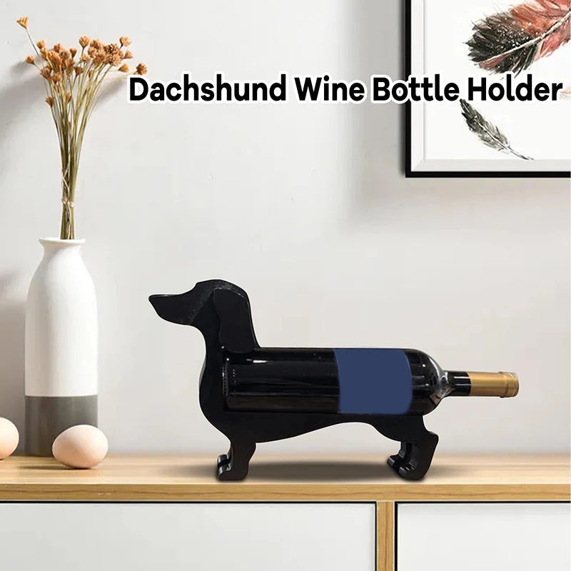 Creative Dachshund Wine Bottle Holder