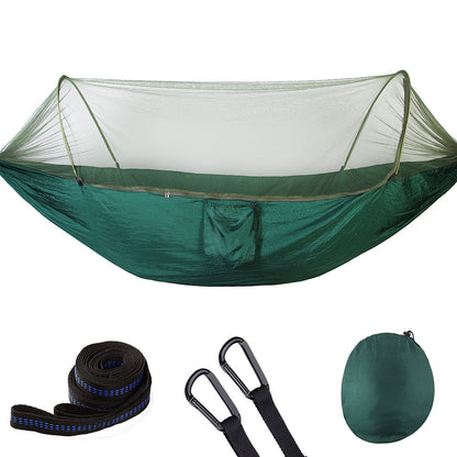 Automatic Instant Hammock with Mosquito Net