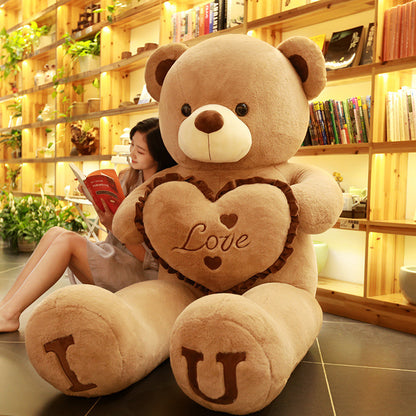 Hug Bear Plush Toy – Adorable Gift for Valentine’s Day