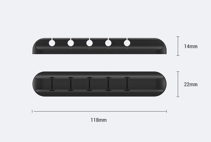 Silicone Storage Cable Management Clamp