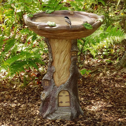 Polyresin Sunflower Bird Bath