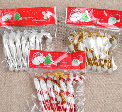 Christmas Candy Cane Tree Ornaments