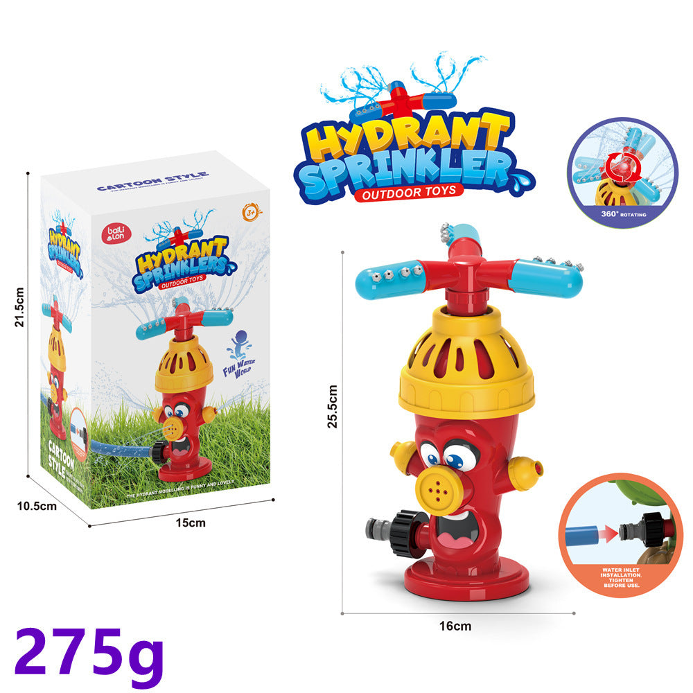 Cartoon Splash Sprinkler - Unleash Summer Fun with Outdoor Water Spray Toys