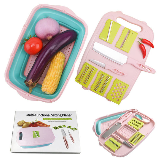 Kitchen Multifunctional Cutting Board Collapsible Cutting Board Cutting Tool Vegetable Cutting Board Set