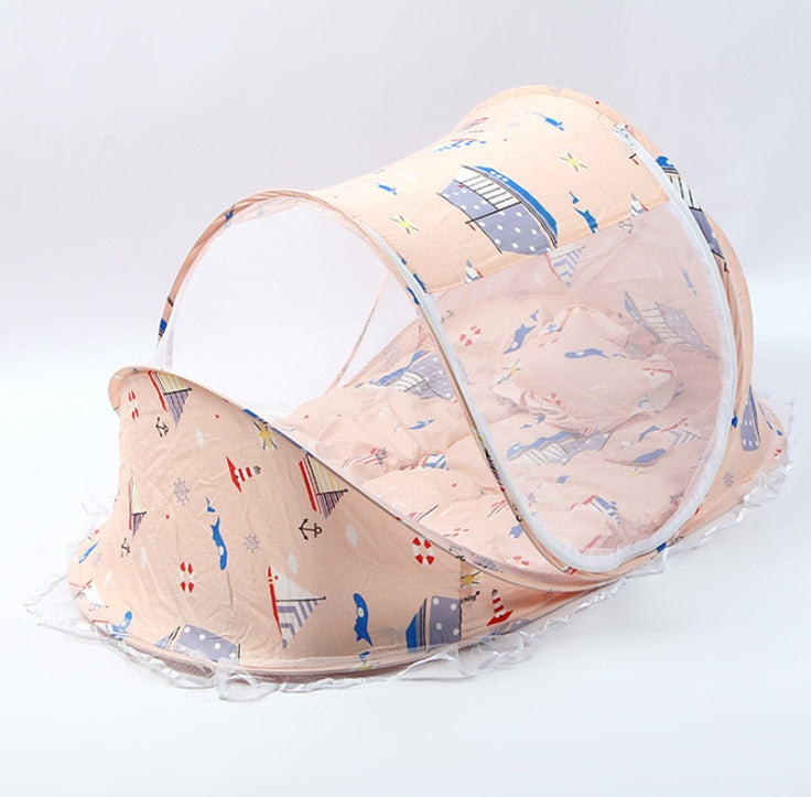 Foldable Baby Bed Net – Portable Infant Sleeping Solution