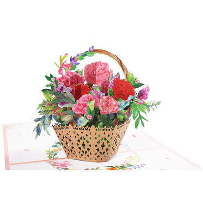 3D PopUp Flower Bouquet Cards Gift