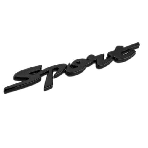 Metallic Sports Turbo Decorative Car Logo