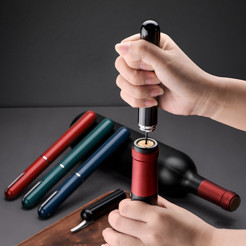 Wine Needle Pen-Shaped Air Pressure Bottle Opener