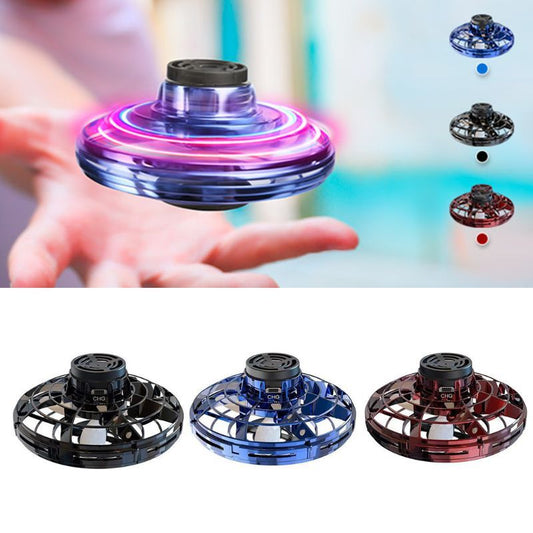 Mini LED UFO Drone Toy – Interactive Flying Spinner