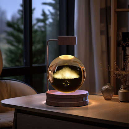 Crystal Ball Cosmic Night Light – USB-Powered