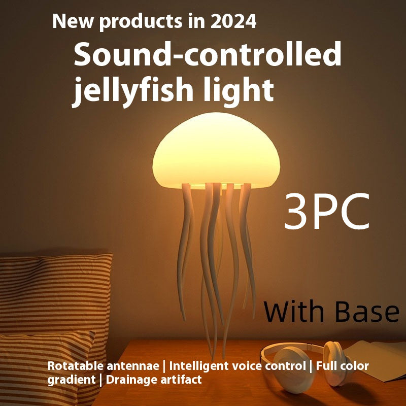 Jellyfish Mood Lamp – LED Jellyfish Night Light for Bedroom, Desk, and Home Decor