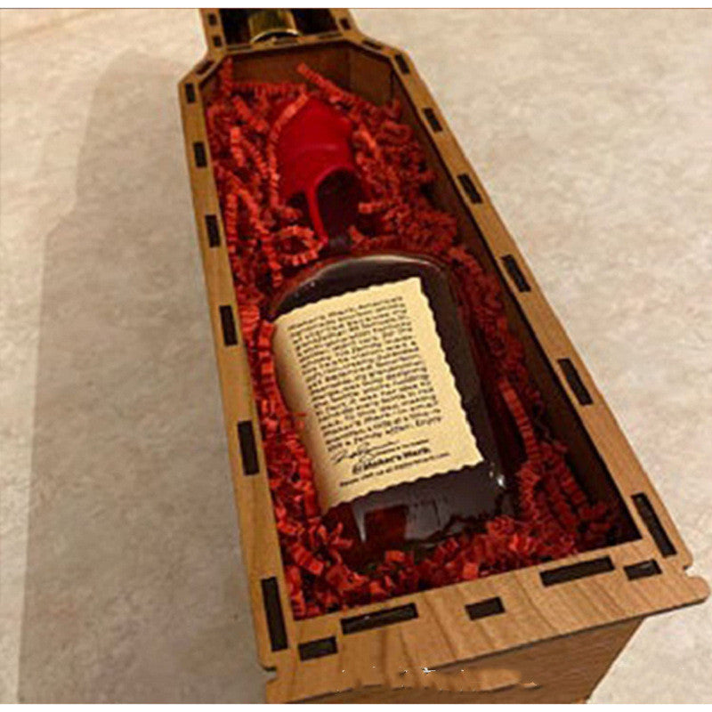 Premium Wooden Red Wine Gift Box