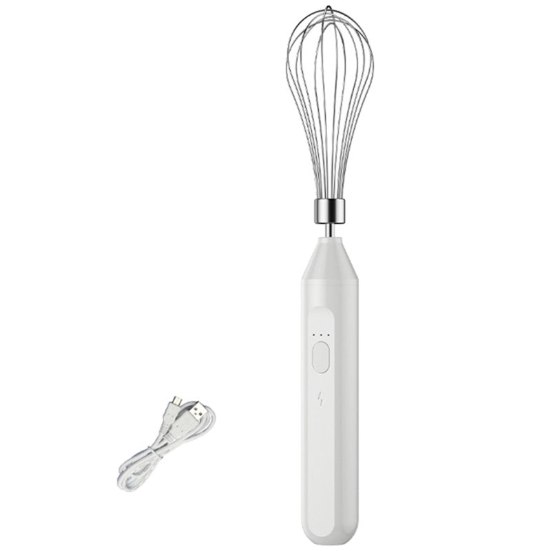 3-Speed Adjustable Electric Egg Beater & Milk Frother