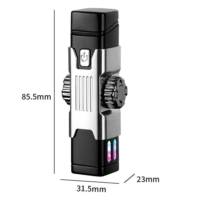 High-Tech Cool Charging Lighter – Sleek, Rechargeable, and Windproof