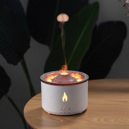 Creative Ultrasonic Essential Oil Humidifier – Volcano & Jellyfish Aromatherapy Diffuser