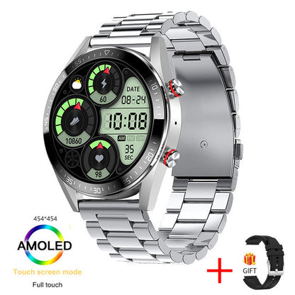 Bluetooth Smart Watch – Calls, Music, Heart Rate, Blood Pressure & Always-On Screen