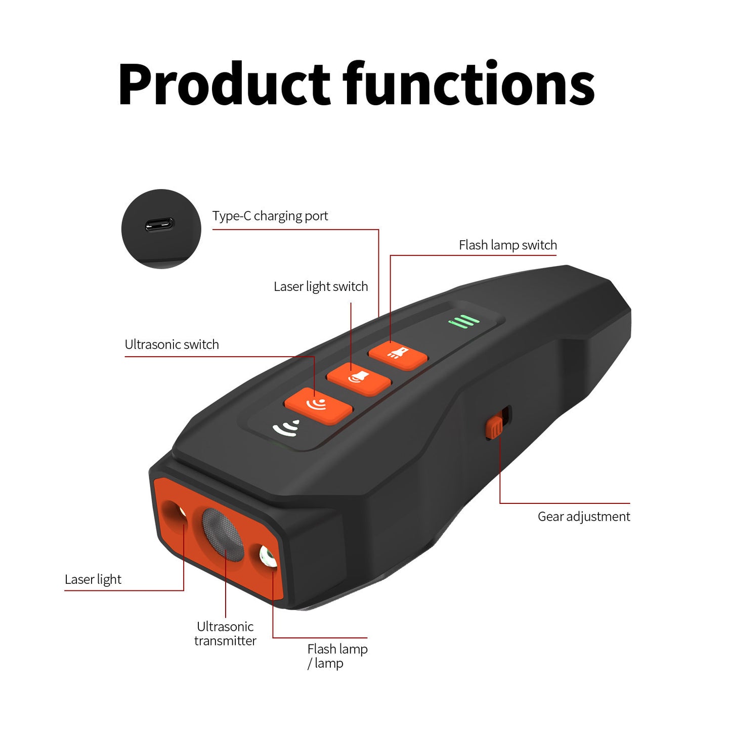 Ultrasound Dog Barking Prevention Device