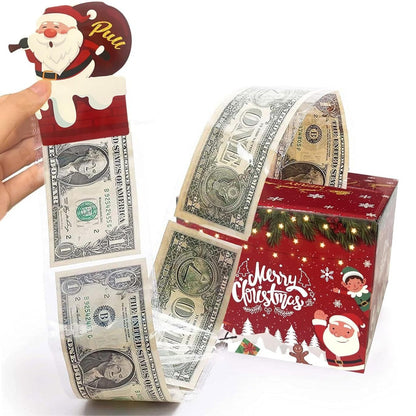 Festive Red Money Box – Christmas Party Gift