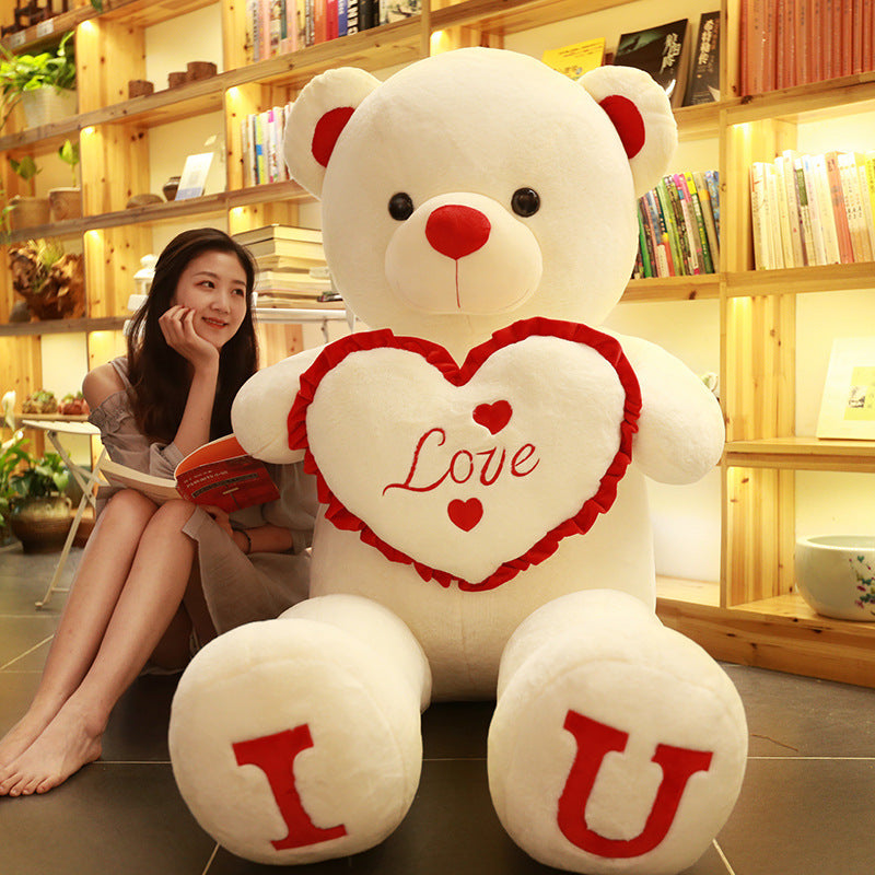 Hug Bear Plush Toy – Adorable Gift for Valentine’s Day