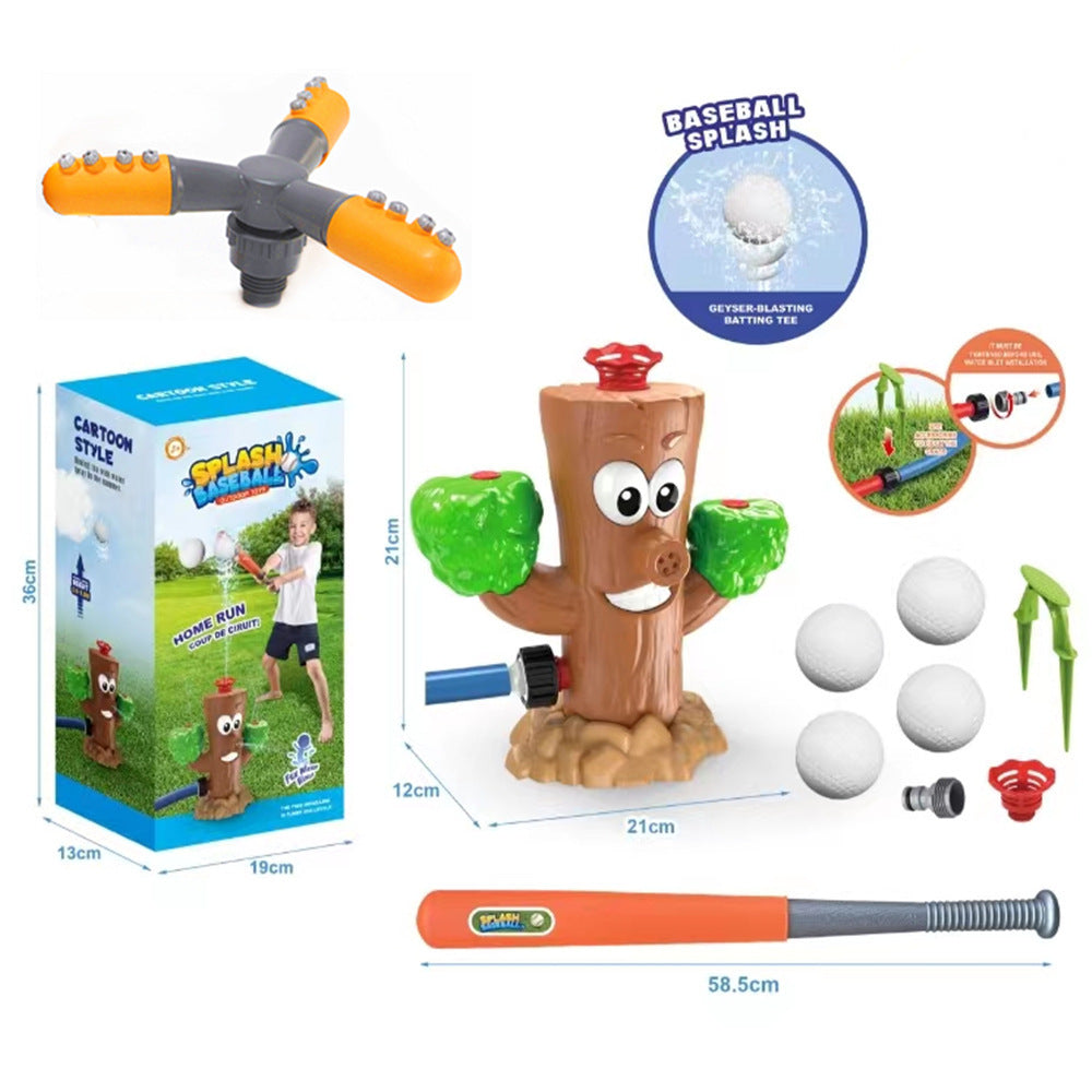 Cartoon Splash Sprinkler - Unleash Summer Fun with Outdoor Water Spray Toys