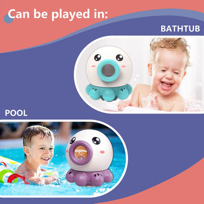 Octopus Fountain Bath Toy – Fun Water Jet Rotating Shower for Kids